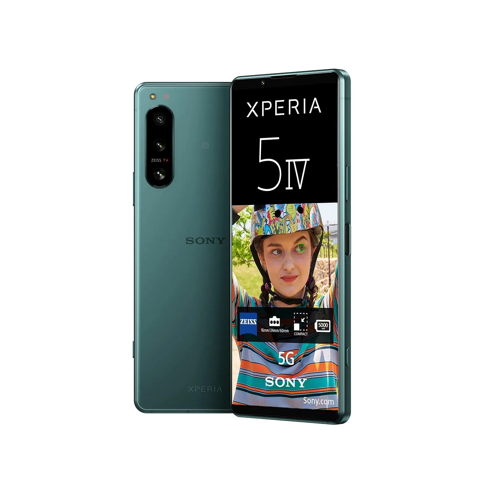 Смартфон Sony Xperia 5 IV 5G 6.1 дюйма 4K HDR 120 Hz OLED Triple Camera Dual SIM Green, фото №1 Смартфон Sony Xperia 5 IV 5G 6.1 дюйма 4K HDR 120 Hz OLED Triple Camera Dual SIM Green, фото №1