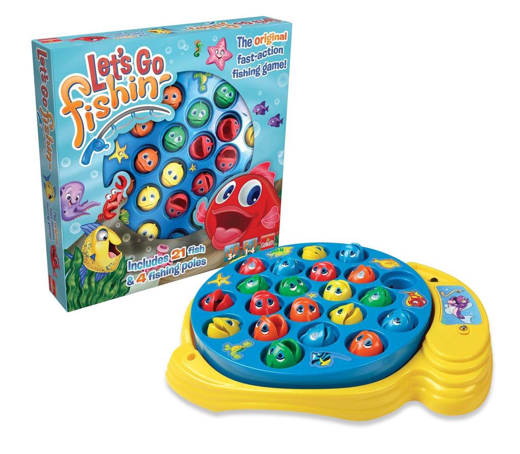 Настольная игра Рыбалка Goliath Let's Go Fishin' 30816, фото №2