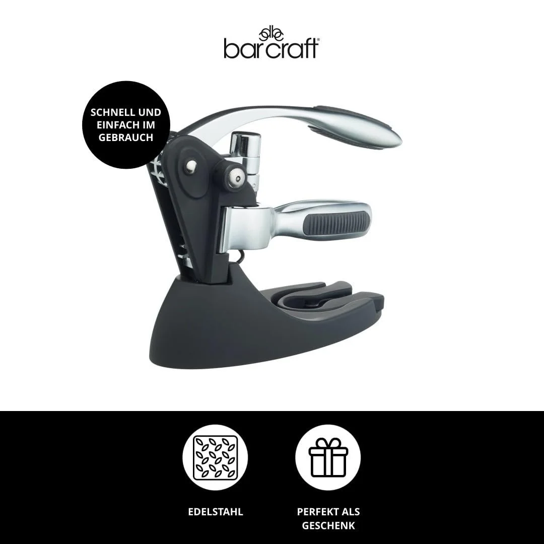 Штопор Bar Craft Connoisseur с рычагом, фото №2