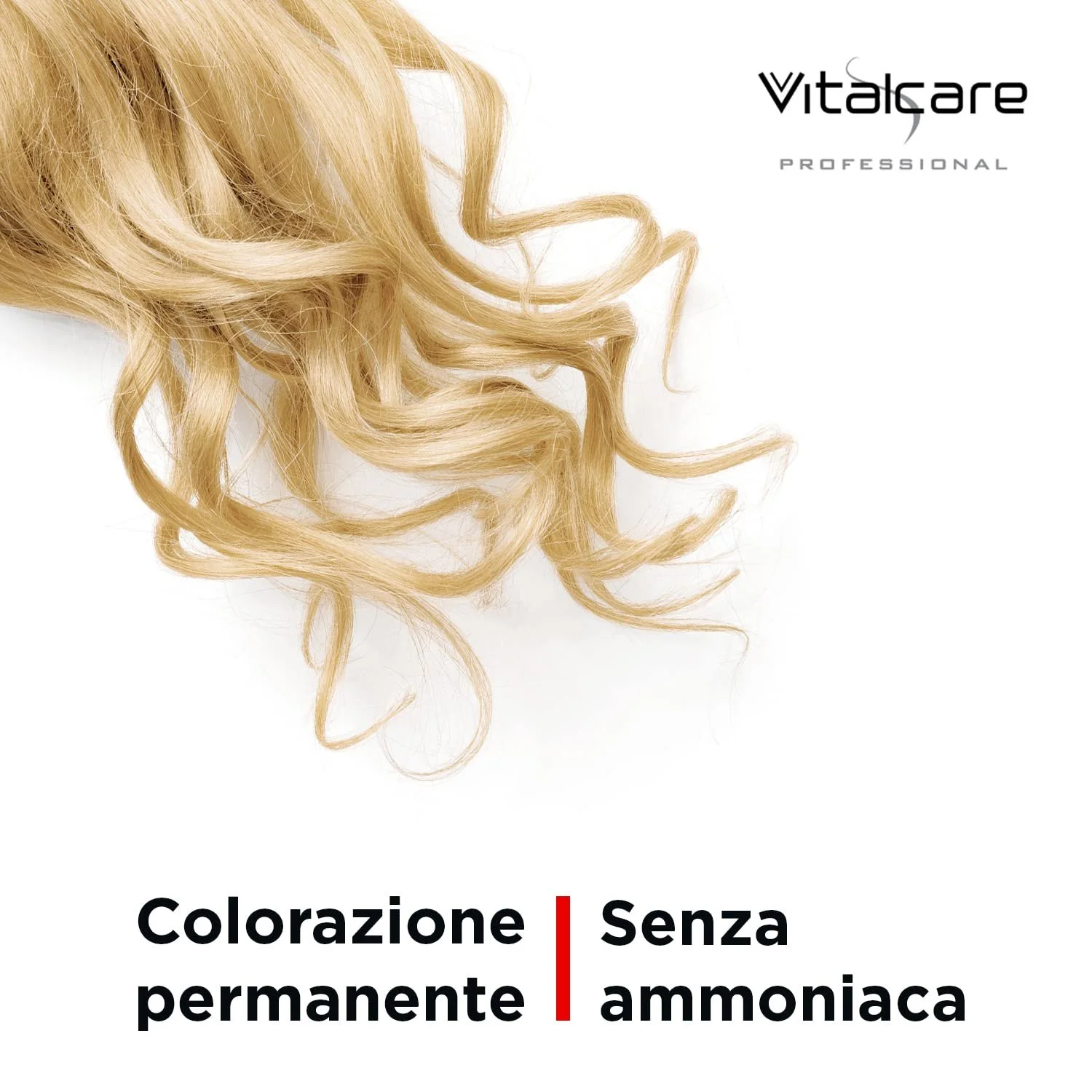 Крем-фарба Vitalcare Colour Shine Без аміаку з кератином, № 7 Blonde, фото №5 Крем-фарба Vitalcare Colour Shine Без аміаку з кератином, № 7 Blonde, фото №5