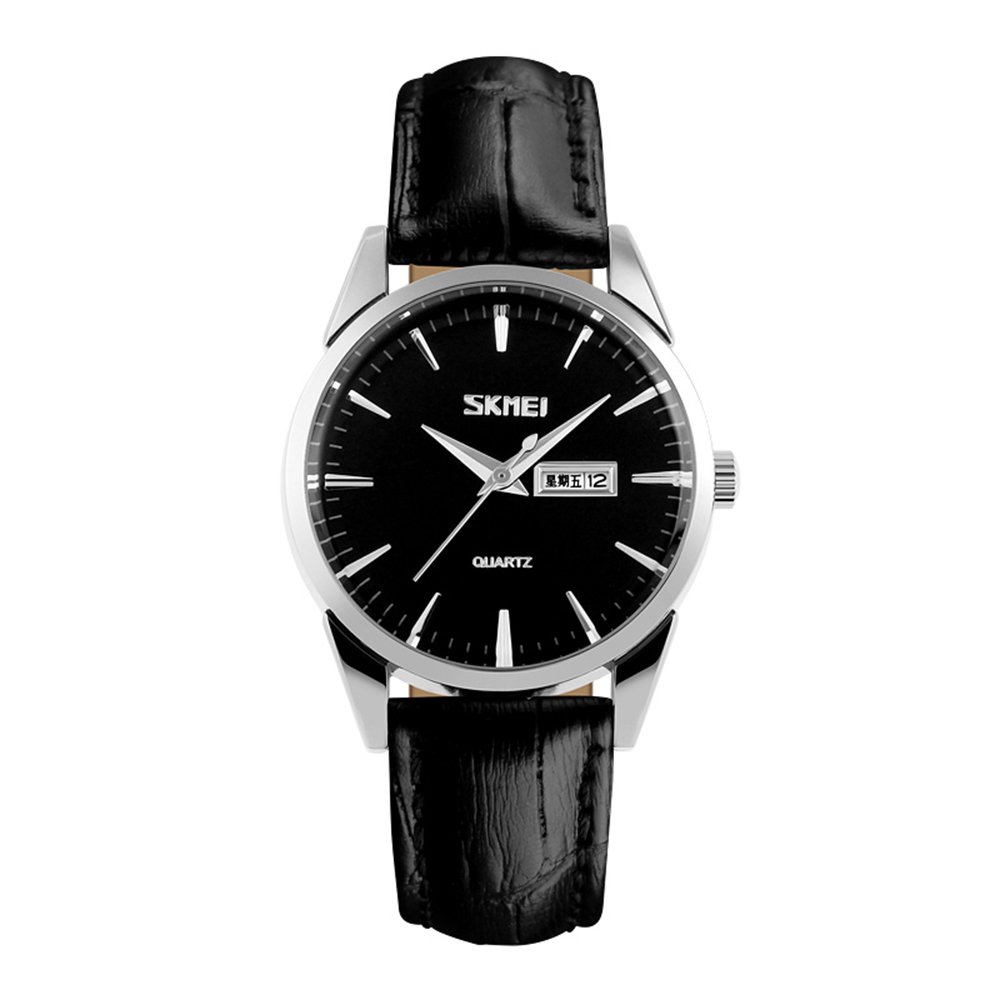 Годинник Skmei 9073SIBK-S Silver-Black lady, фото №1