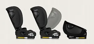 Автокрісло Lionelo Nelly / 76-150 см / ISOFIX / 9-36кг / Регулювання спинки / Чорне synthetic.ua - Фото 1