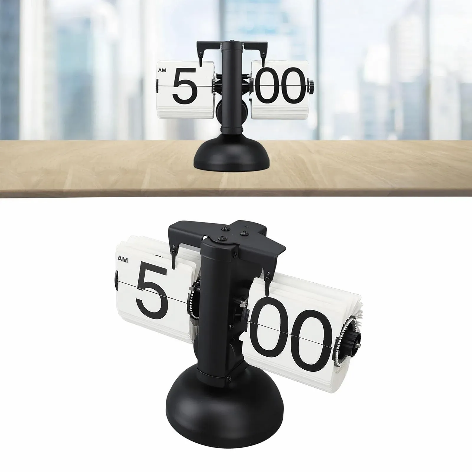 Перекидные часы Retro Digital PODSJD, нержавеющая сталь 304, крупные цифры, механические, тип 2, фото №3 Перекидные часы Retro Digital PODSJD, нержавеющая сталь 304, крупные цифры, механические, тип 2, фото №3