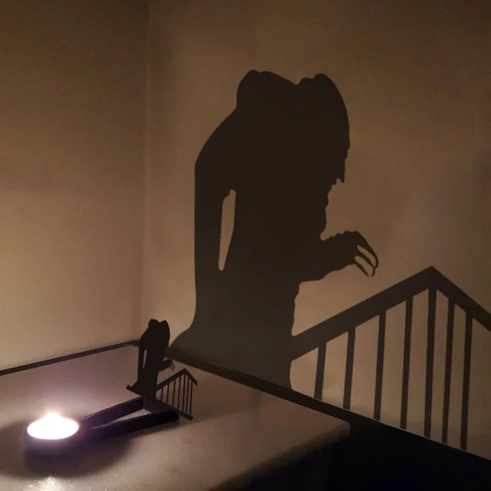Подсвечник RuiDay Nosferatu Металлический Черный, фото №1