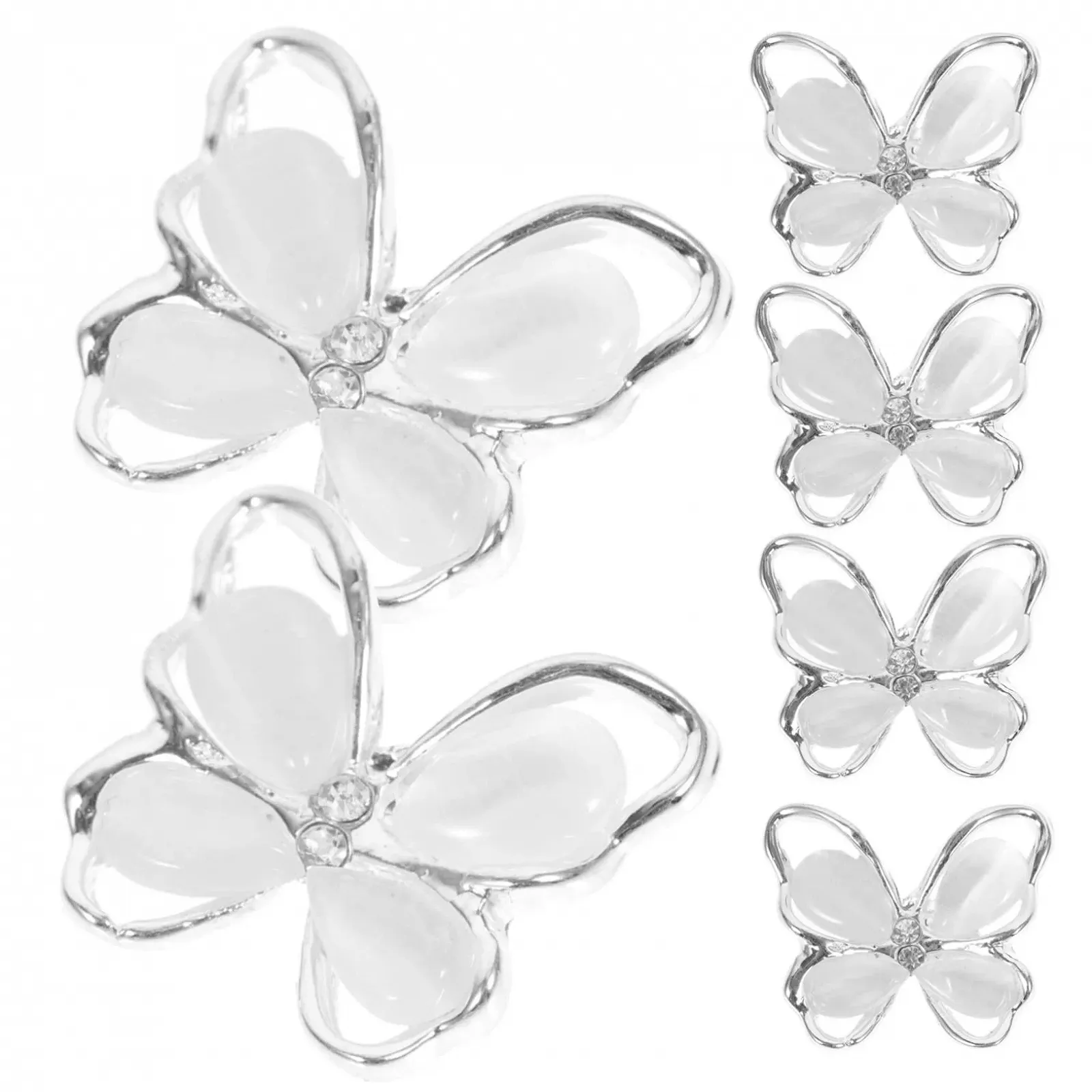 Прикраси Метелики Housoutil 10 шт, фото №1