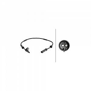 Датчик частоты вращения колеса HELLA 6PU 230 048-191 для BMW, задний мост - Фото 1