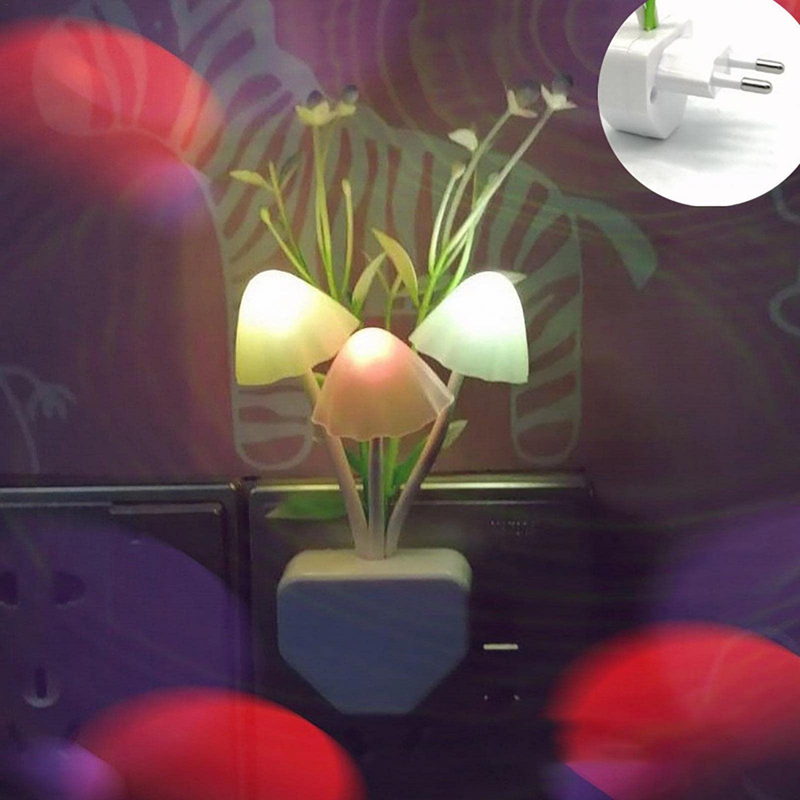 NICERAM Ночник Светосенсорный LED Грибы, фото №3