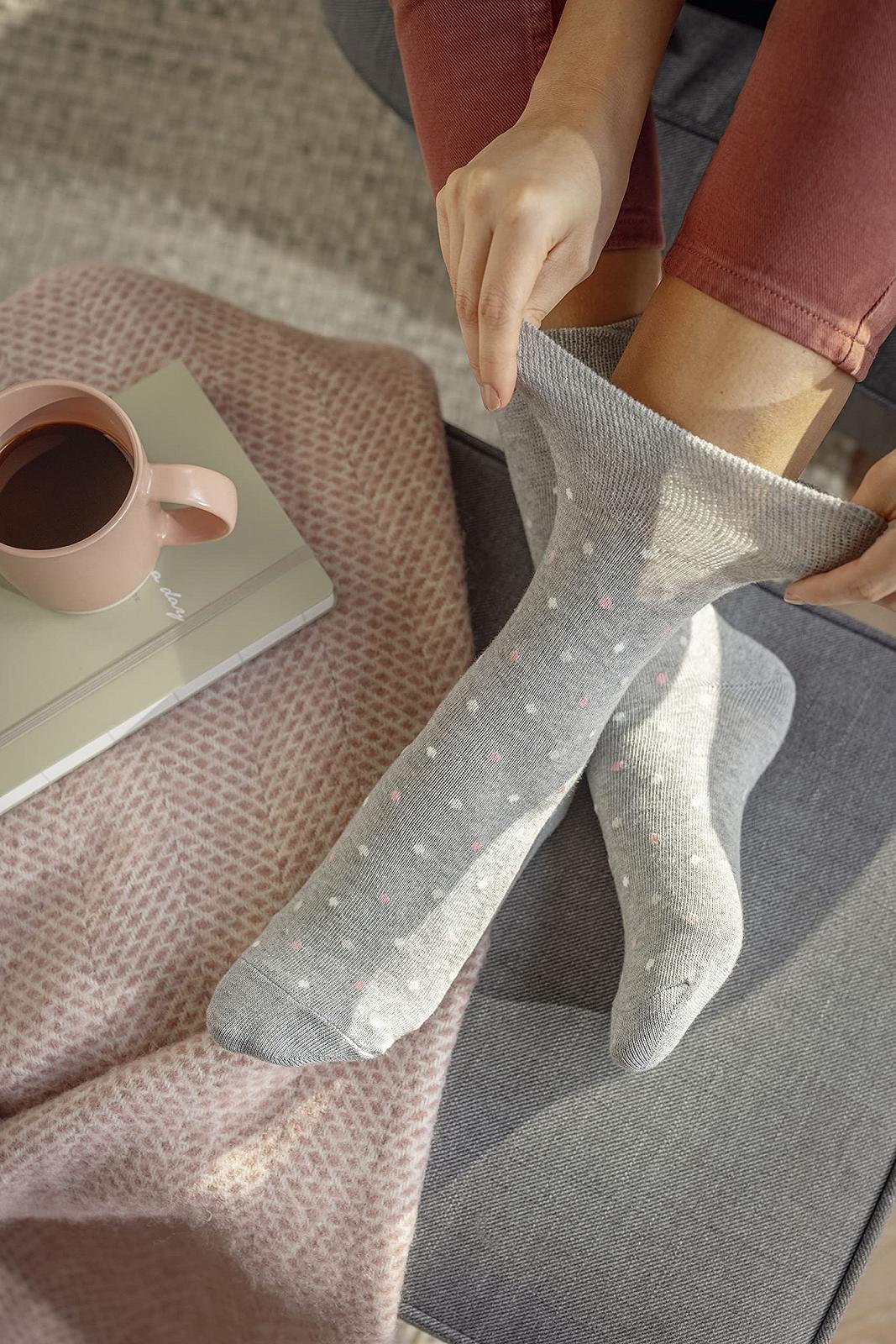 Носки женские Non Elastic Gentle Grip Размер UK 4-8 Medium GG49, Gg49, фото №3