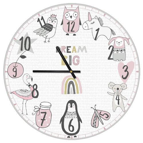 Настенные часы Presentville круглые Dream big 36 см  CHR_P_20A019, фото №1