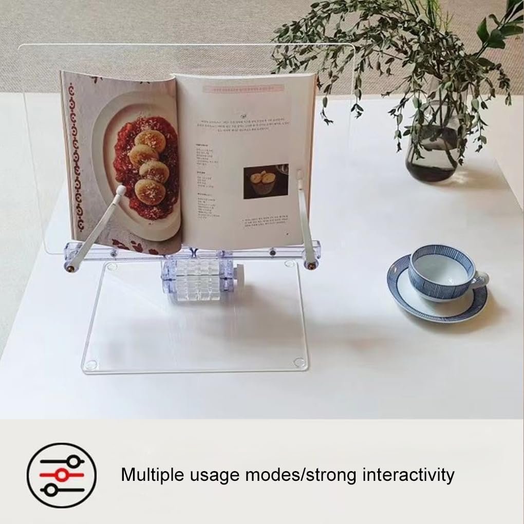 Акриловая Подставка Органайзер для книг, телефонов, ноутбуков, фото №5