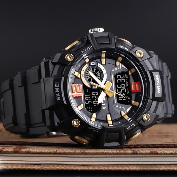 Годинник Skmei 1529GD Gold SALE, фото №4