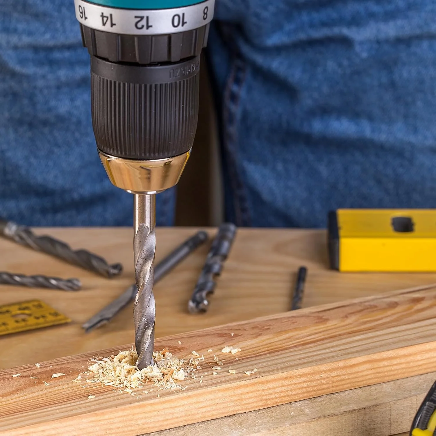 Набір свердел і біт VEVOR / 318 предметів / метал, фото №9 Набір свердел і біт VEVOR / 318 предметів / метал, фото №9