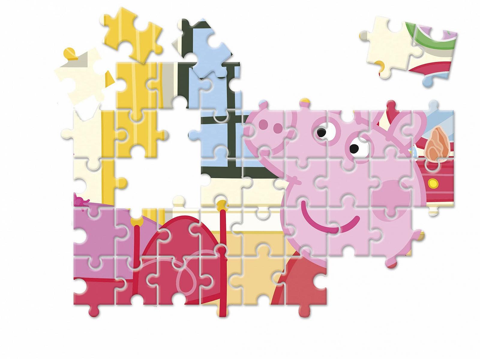 Пазл Clementoni Supercolor 20271 10 In 1 Peppa Pig (3x18, 4x30, 2x48 и 1x60 деталей) для детей от 4 лет, фото №4 Пазл Clementoni Supercolor 20271 10 In 1 Peppa Pig (3x18, 4x30, 2x48 и 1x60 деталей) для детей от 4 лет, фото №4