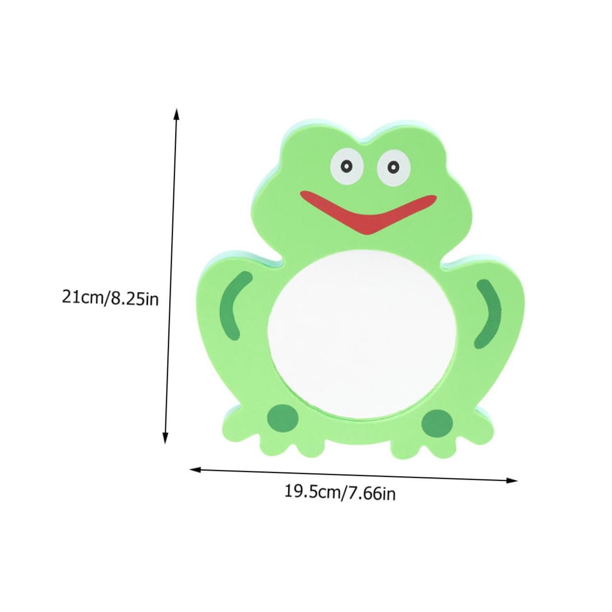Игрушка для ванны Зеркало Мультяшный Лягушка Зеленый, фото №2