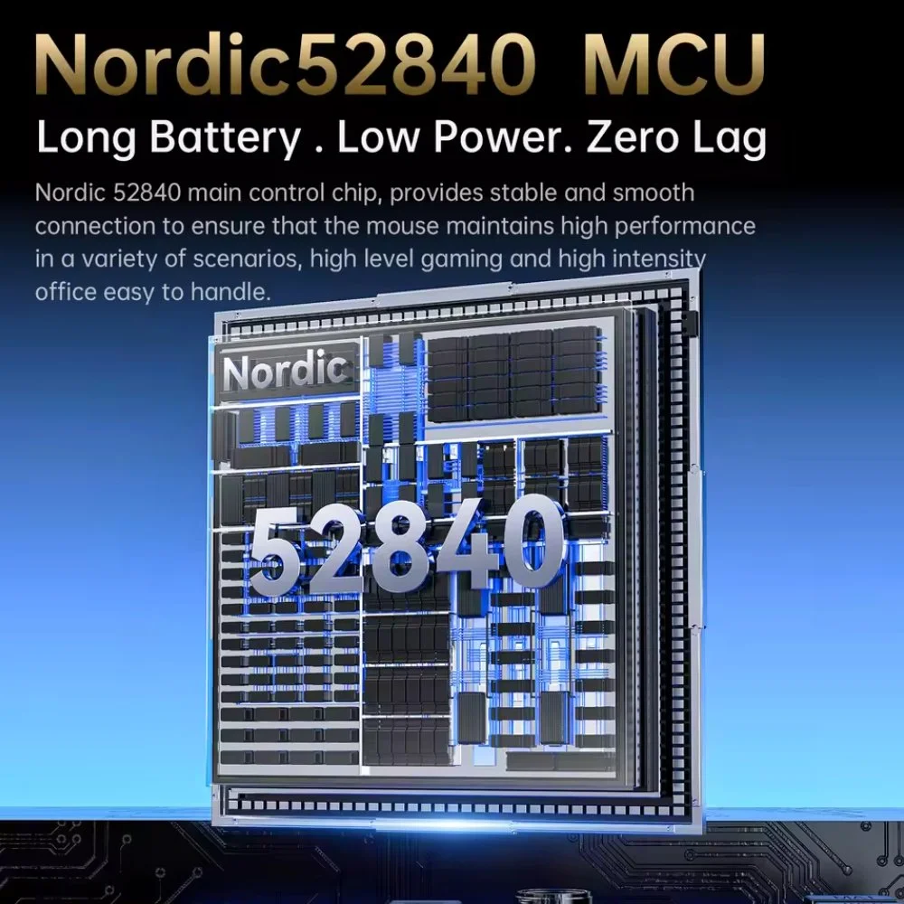 Игровая мышка Attack Shark V5 White PAW3950MAX 42K DPI 8000Гц 750IPS 50G, фото №4