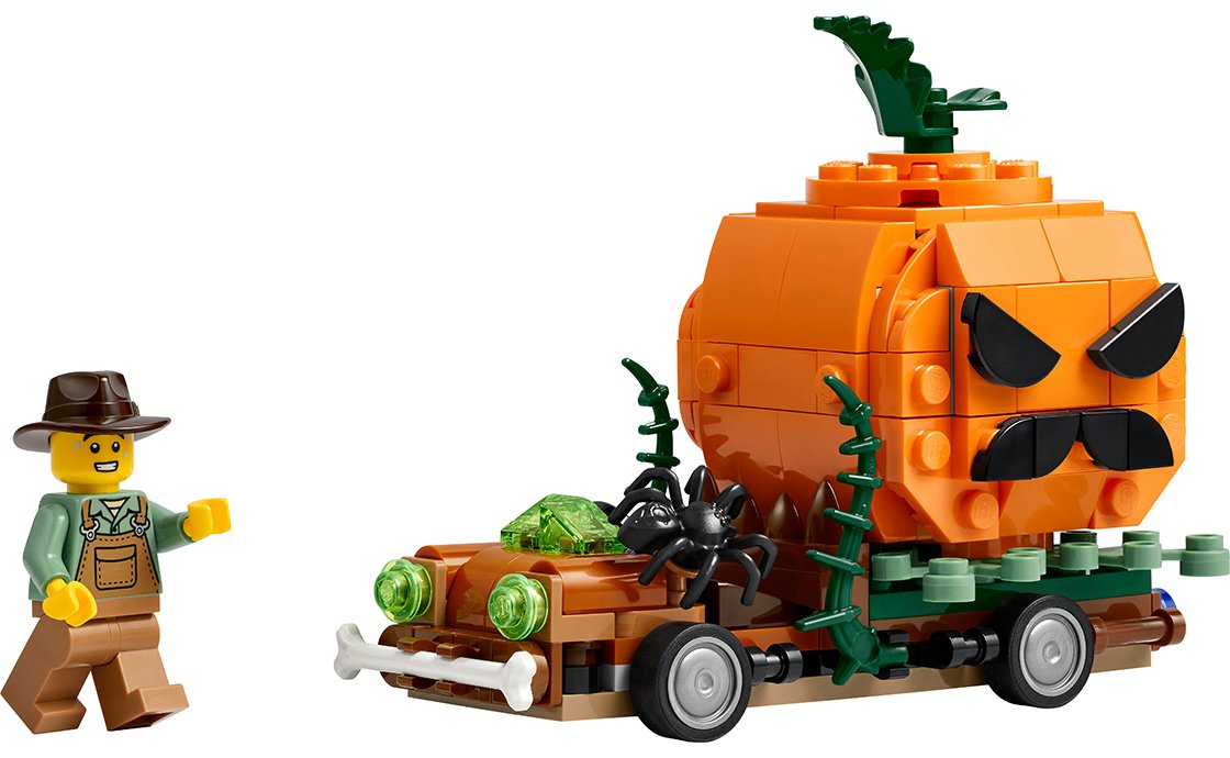 Конструктор Лего LEGO Seasonal Пікап Джека-Ліхтаря (40822), фото №3