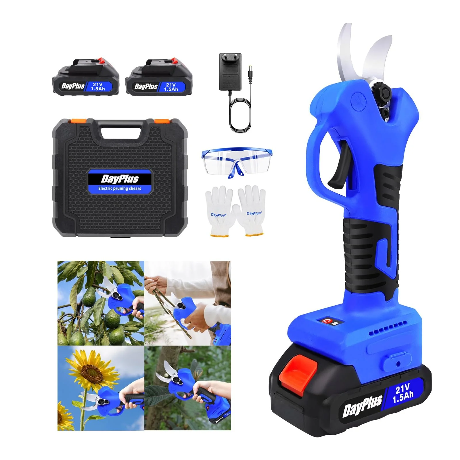 Секатори акумуляторні 25 мм, фото №1