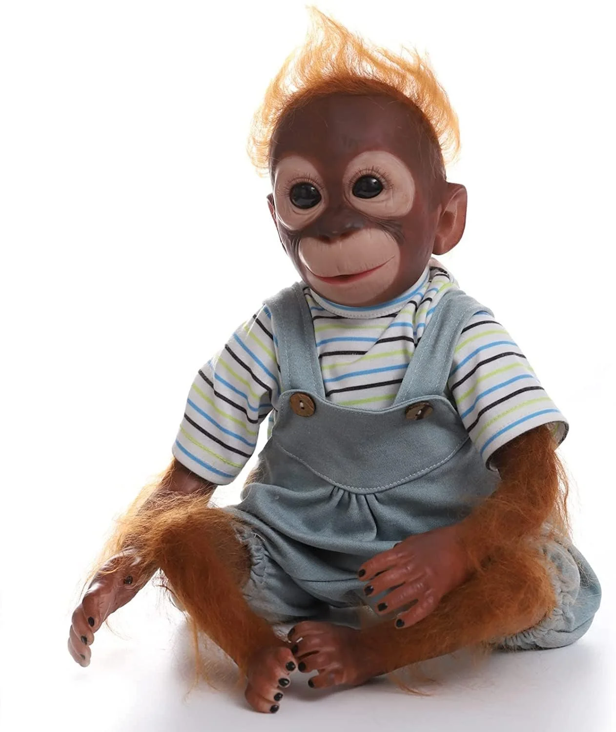 Кукла LKBOBIR Reborn Baby 51 см 21 дюйм Мягкий силикон-винил Reborn мальчик-обезьянка, фото №4 Кукла LKBOBIR Reborn Baby 51 см 21 дюйм Мягкий силикон-винил Reborn мальчик-обезьянка, фото №4