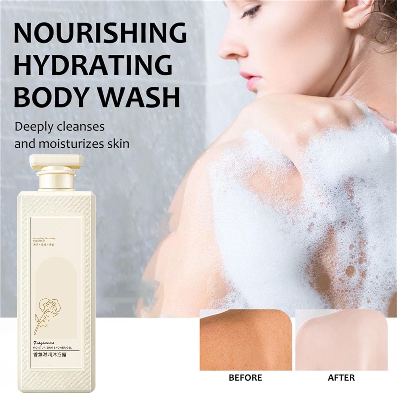 Гель для душу SanyeQueen Fragrant Парфумований Зволожуючий 300 мл, фото №6