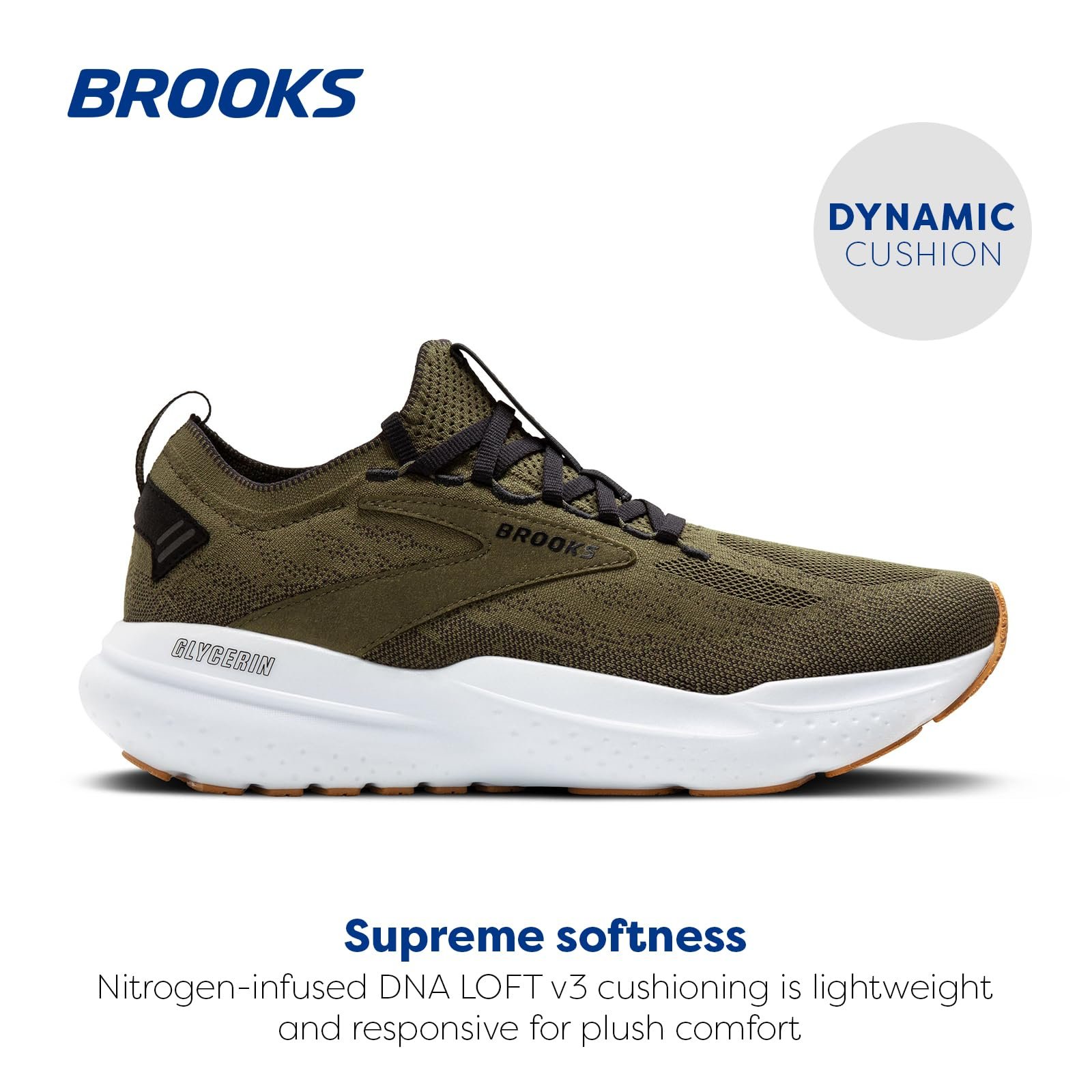 Кросівки Brooks Glycerin Stealthfit 21 Чоловічі, фото №2 Кросівки Brooks Glycerin Stealthfit 21 Чоловічі, фото №2
