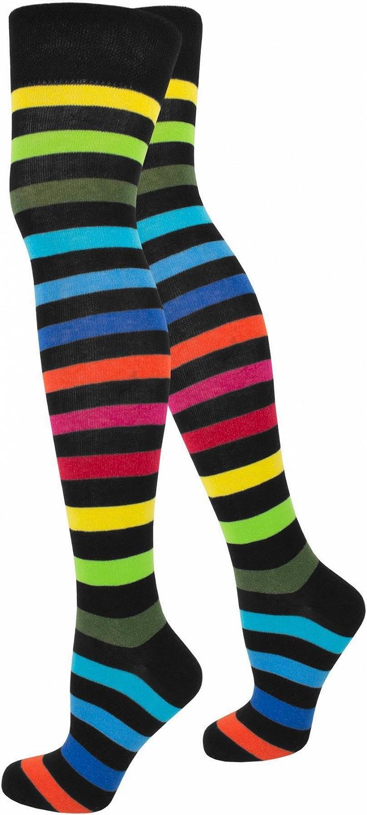 3 пари жіночих гольфів вище коліна, фото №1