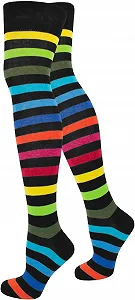 3 пари жіночих гольфів вище коліна - Фото 1