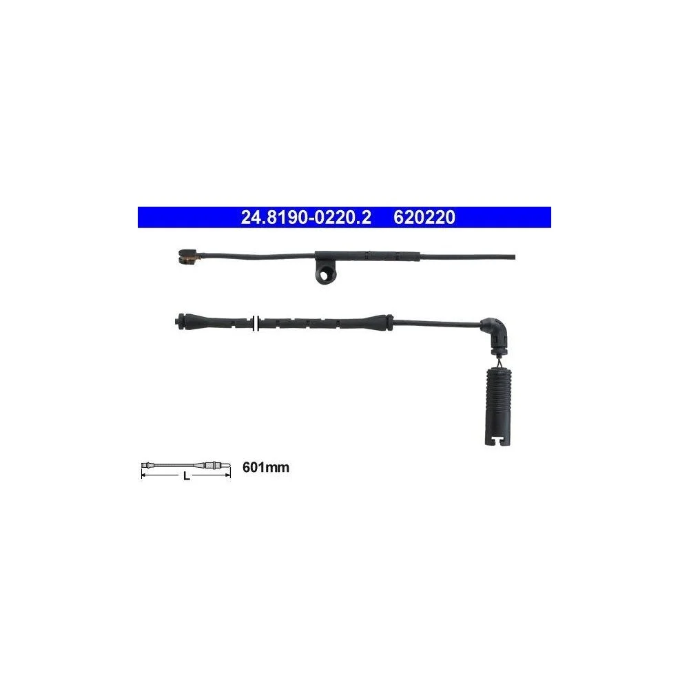 Датчик износа тормозных колодок ATE 24.8190-0220.2 для BMW передняя ось, фото №1