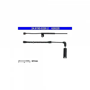 Датчик износа тормозных колодок ATE 24.8190-0220.2 для BMW передняя ось - Фото 1