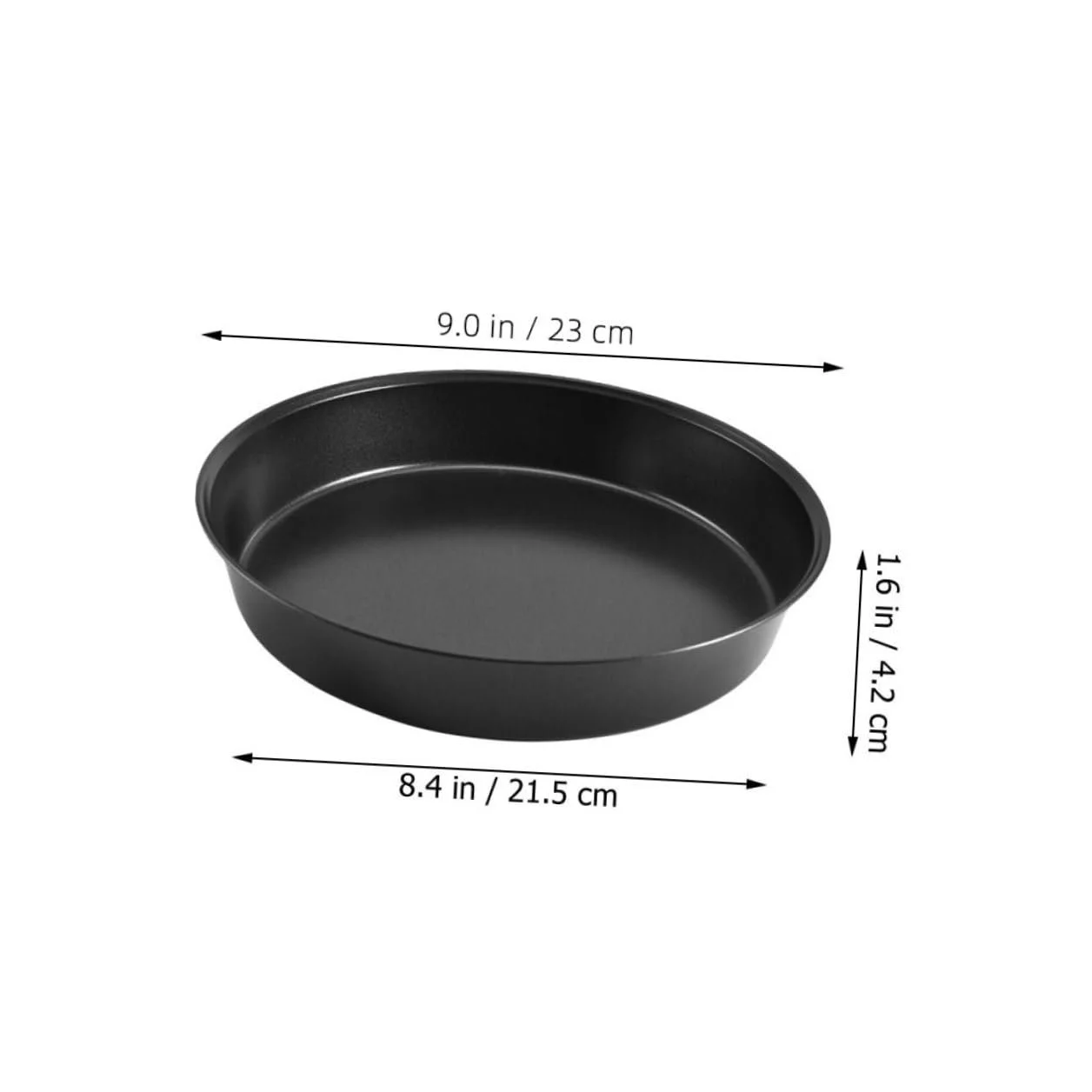 Форма для запекания Toyvian Круглая Антипригарная из углеродистой стали Глубокая Термостойкая, фото №7