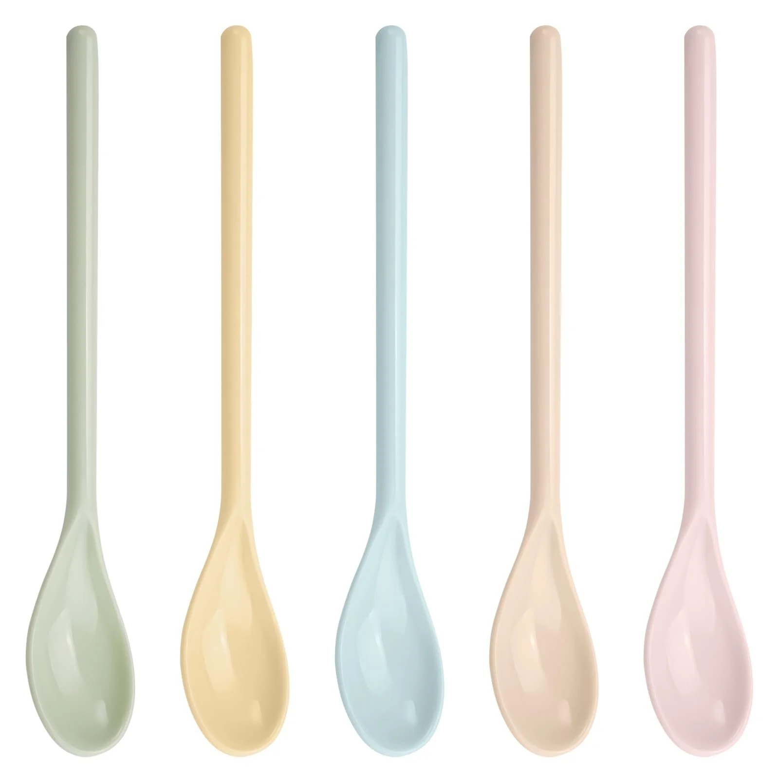 Ложки Пластикові Кольорові, фото №1