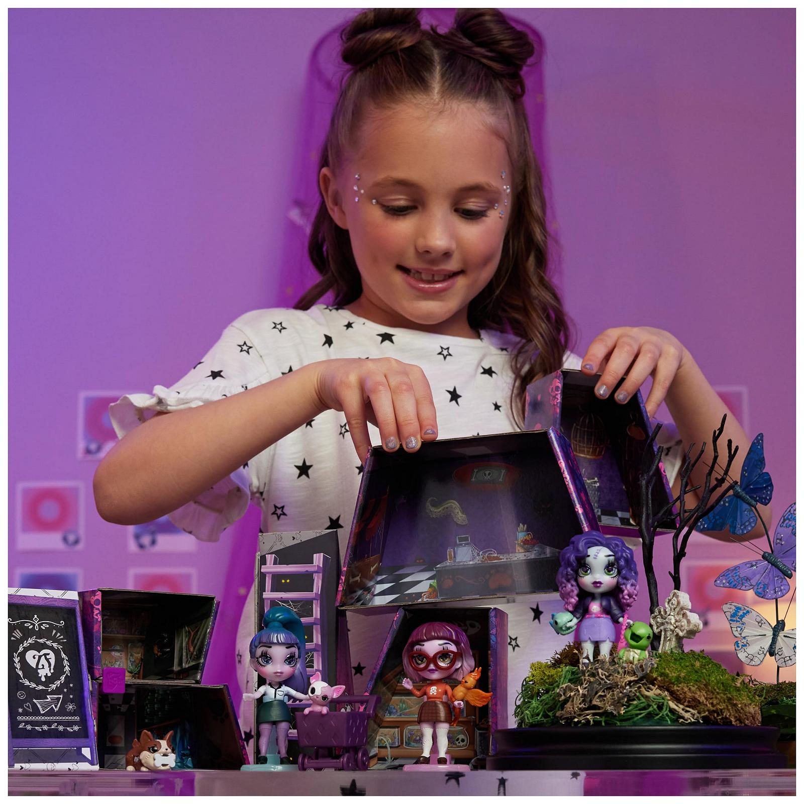 Ляльковий набір Zombaes Forever Wild Vibes Abandoned Pet Shop Personalised Dollhouse 3 Special Zombie Dolls and Accessories 5 Pets, фото №6