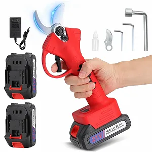 Секатор акумуляторний Без бренду Professional до 30 мм 2 x 2000 mAh - Фото 1