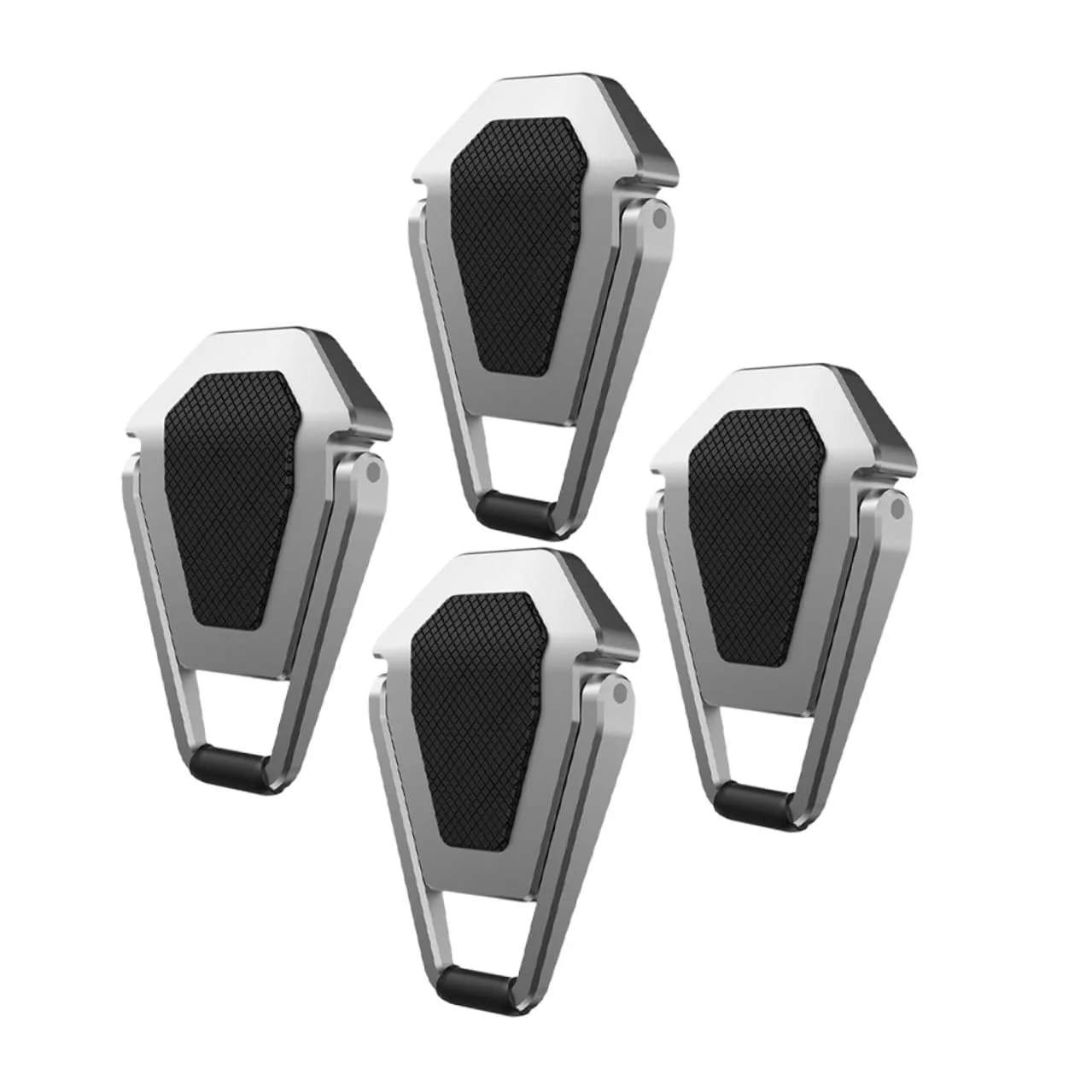 Подставка для ноутбука, портативная, невидимая, цинковый сплав, эргономичная, складная, мини охлаждающая подкладка, 4 шт., фото №1