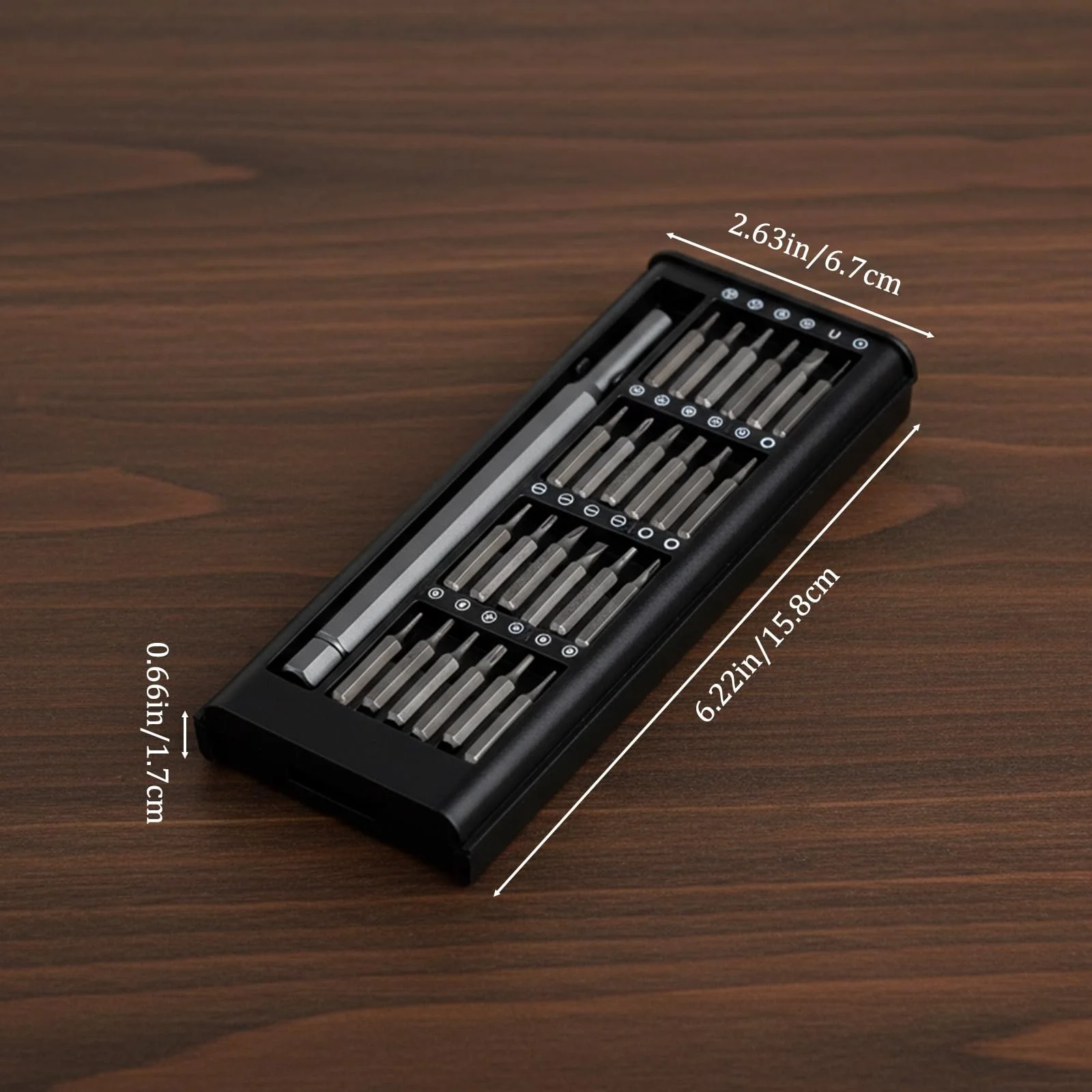 Набір прецизійних викруток Ebksqs 24 в 1 S2 Torx для електроніки, фото №2