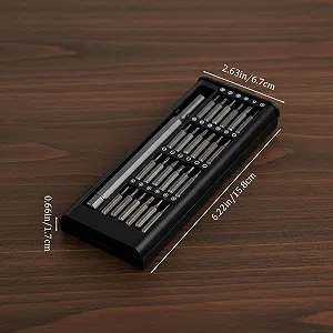 Набір прецизійних викруток Ebksqs 24 в 1 S2 Torx для електроніки synthetic.ua - Фото 1