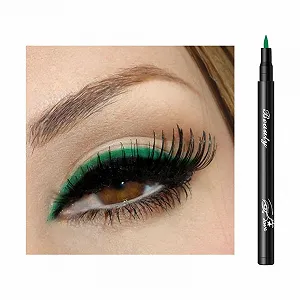 Подводка для глаз водостойкая Со спонжем Мягкий наконечник Быстро сохнет synthetic.ua - Фото 1