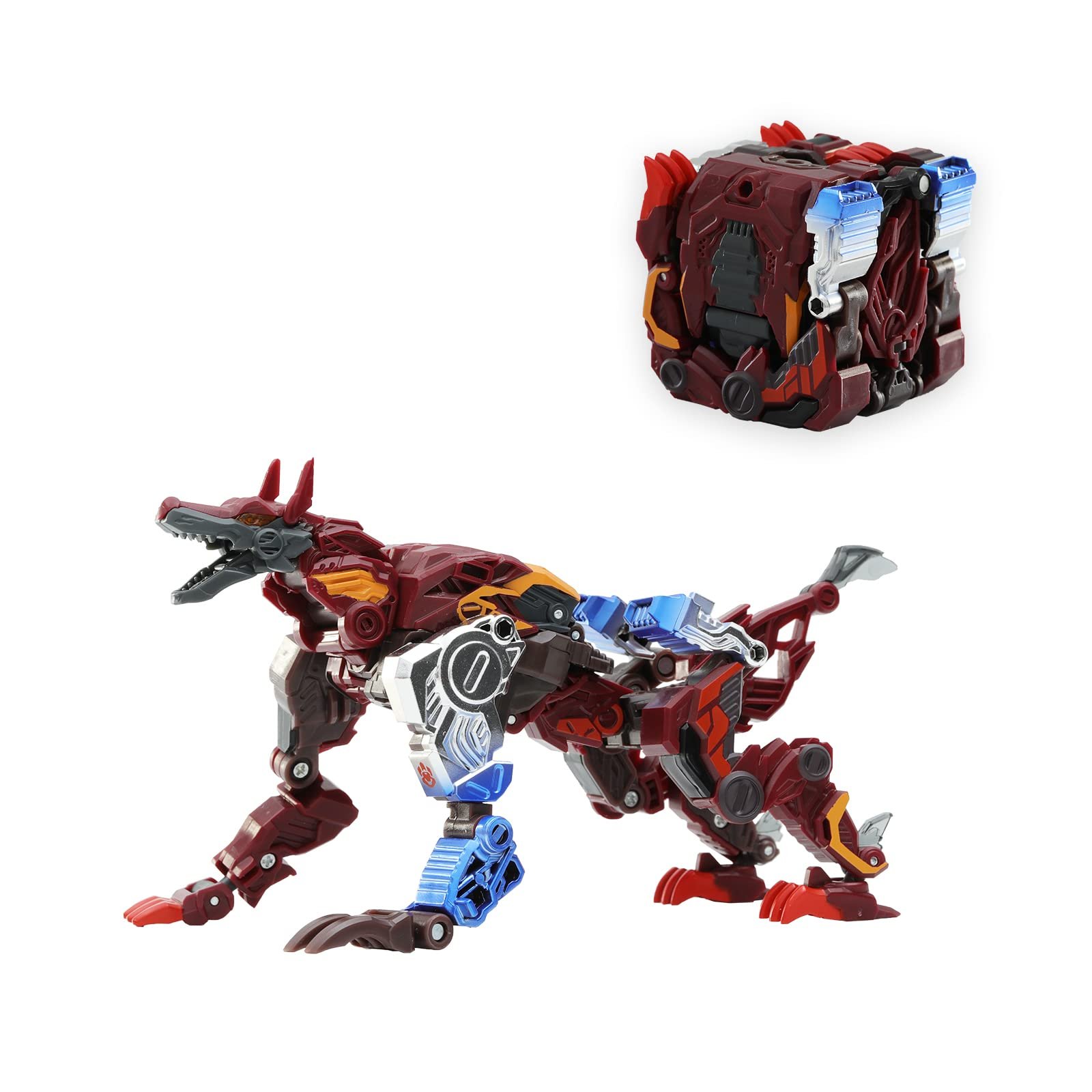 Фигурка-трансформер 52TOYS Beastbox Series Chromeribs Волк, фото №1