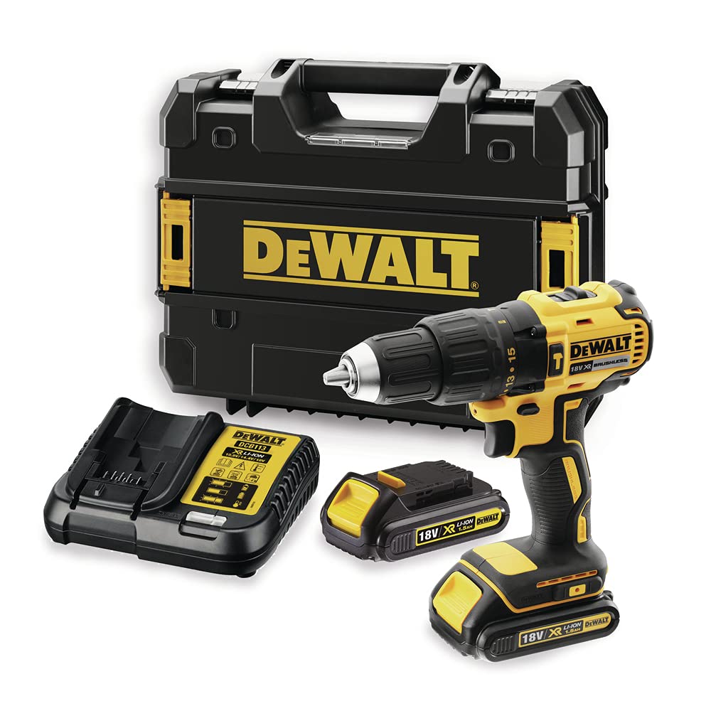 Ударний дриль Шурупокрут DEWALT DCD778S2T 18V, 1,5Ah, фото №1