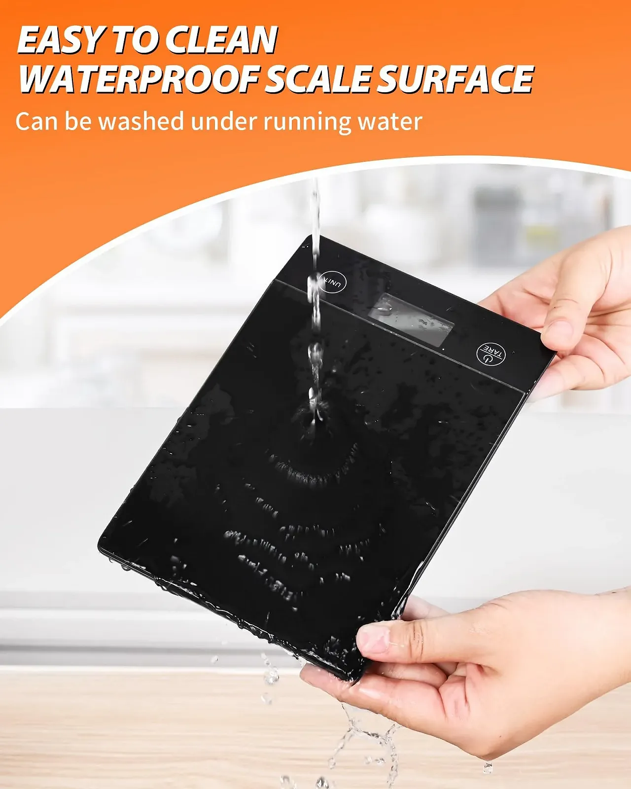 Кухонні ваги Letron Digital Glass 10 kg 1 g Black, фото №6 Кухонні ваги Letron Digital Glass 10 kg 1 g Black, фото №6