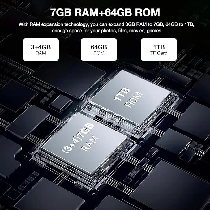 Планшет 10.1" Doogee U9 3+4/64Gb 4 ядра Android 13 5060 mAh Фиолетовый, фото №5