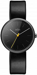 Жіночий годинник Quartz Braun BN0172BKBKL Чорний циферблат, Чорний шкіряний ремінець - Фото 1