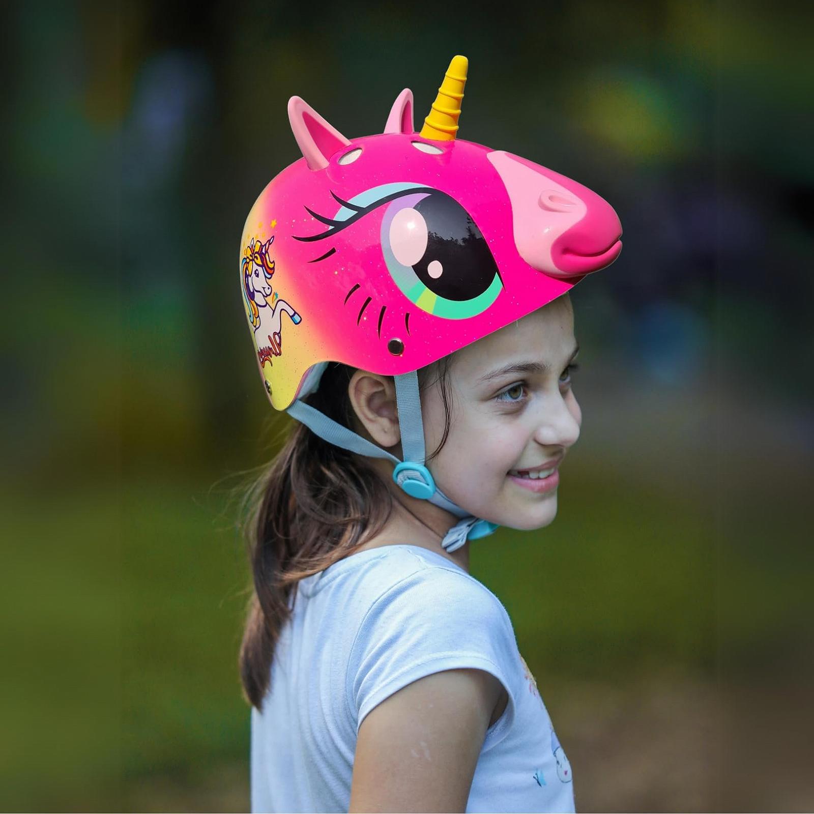 Шлем Unicorn Caschetto In 3D Фиолетовый, фото №5