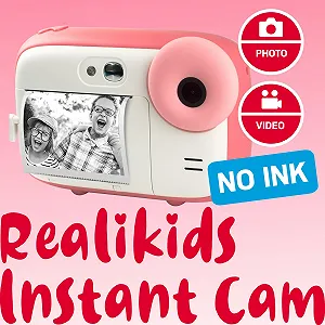 Фотоапарат миттєвого друку AGFA Photo Realikids Instant Cam 10 Мп Рожевий (ARKICPK) synthetic.ua - Фото 1