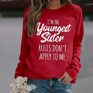 Базовый Пуловер Qzeanxy Свитшот Женский Элегантный Однотонный с Длинными Рукавами и Круглым Вырезом synthetic.ua - Фото 1