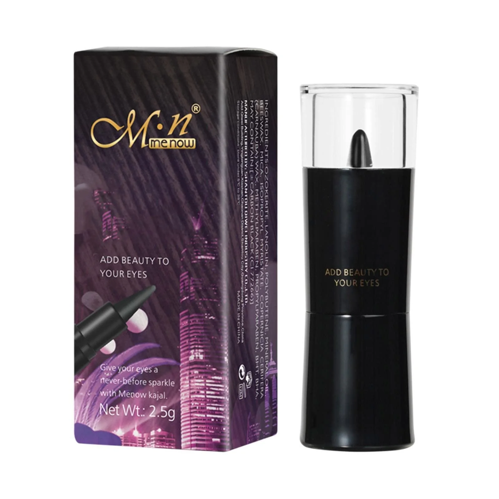 Гелевый Карандаш для глаз Матовый черный №27, черная, фото №1 Гелевый Карандаш для глаз Матовый черный №27, черная, фото №1