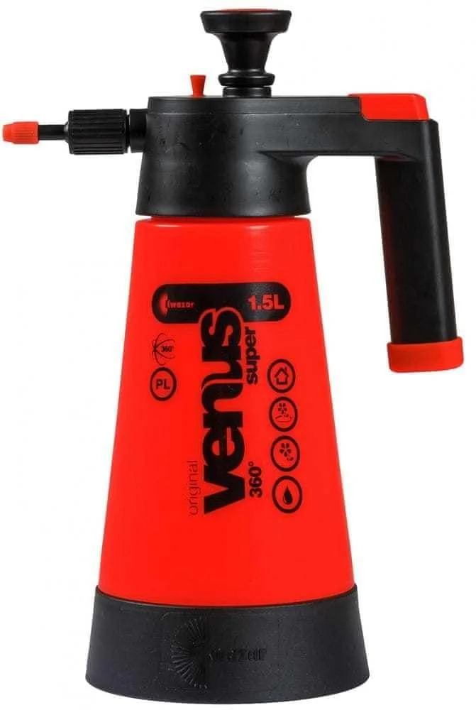 Пульверизатор Kwazar Venus super 360 градусов 1.5 л Красный, фото №8 Пульверизатор Kwazar Venus super 360 градусов 1.5 л Красный, фото №8