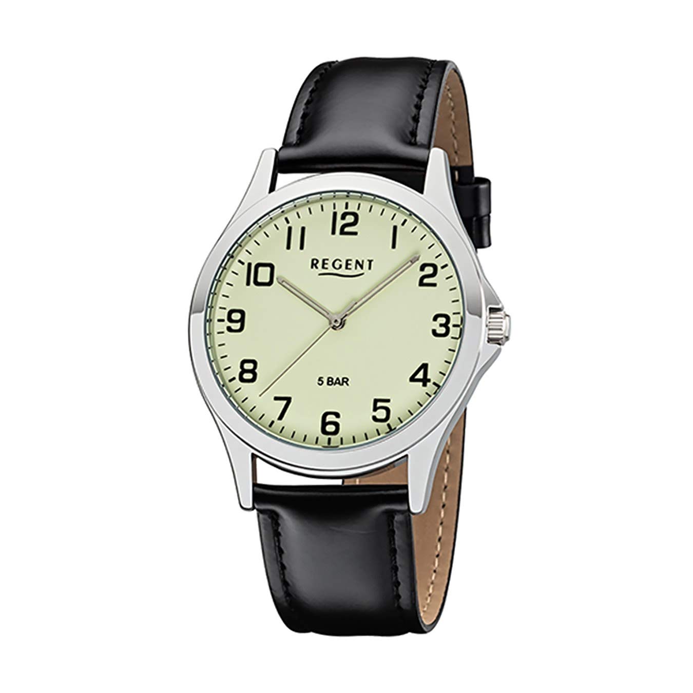 Годинник Regent Herren Analog Miyota 2035 з штучним шкіряним ремінцем 11110757, фото №1
