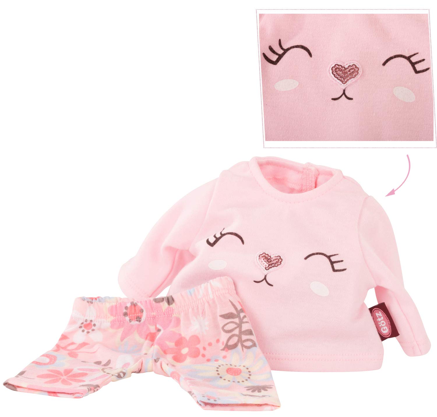 Ляльковий одяг Götz Baby Suit Summer Bunny Розмір M Бежевий, фото №2