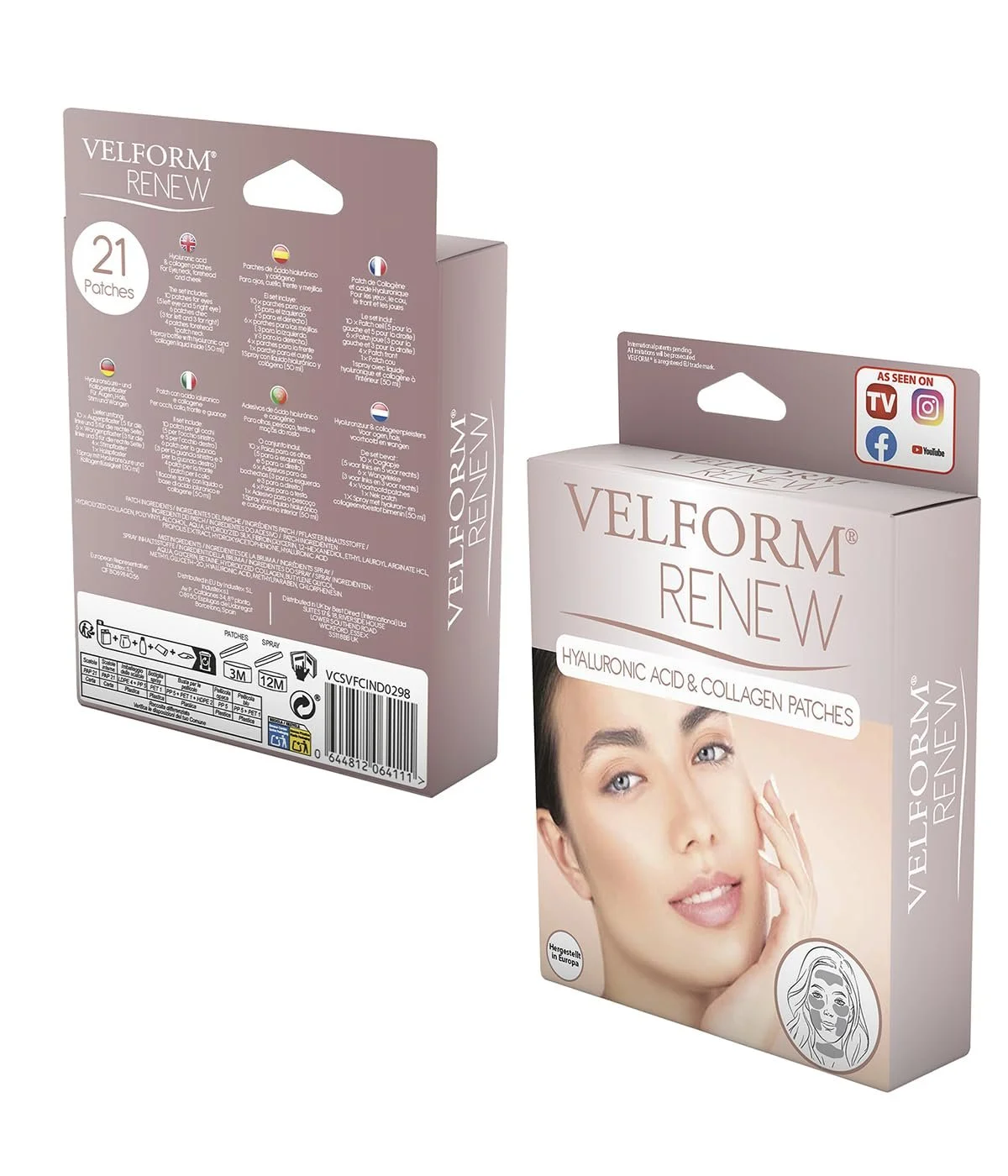 Набір для обличчя Velform Renew Collagen Booster 22 шт., фото №8