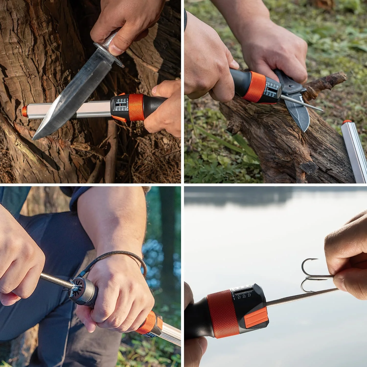 Точилка для ножей SHARPAL 210N TRANSFOROD 11-в-1 с регулируемым углом, фото №6